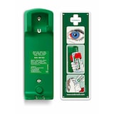 thumbnail of 10x Cederroth Wandhalter Augendusche 27 cm x 9 cm x 7 cm Eye Wash inkl. Hinweisschild