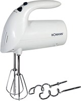 thumbnail of Bomann HM 350 CB Impastatrice speciale per pasticceria con aste a gancio impastare, 250W, Bianco