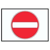 thumbnail of Kein Eingang Symbol Schild A2 (420x594mm)