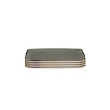 thumbnail of METRO PROFESSIONAL Plat dinerbord  Noromi, porselein, 31 x 18 cm, rechthoekig, grijs, 4 stuks