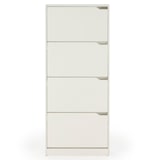 thumbnail of Meuble à chaussures Angel, 4 portes, couleur blanche, pour 24 paires