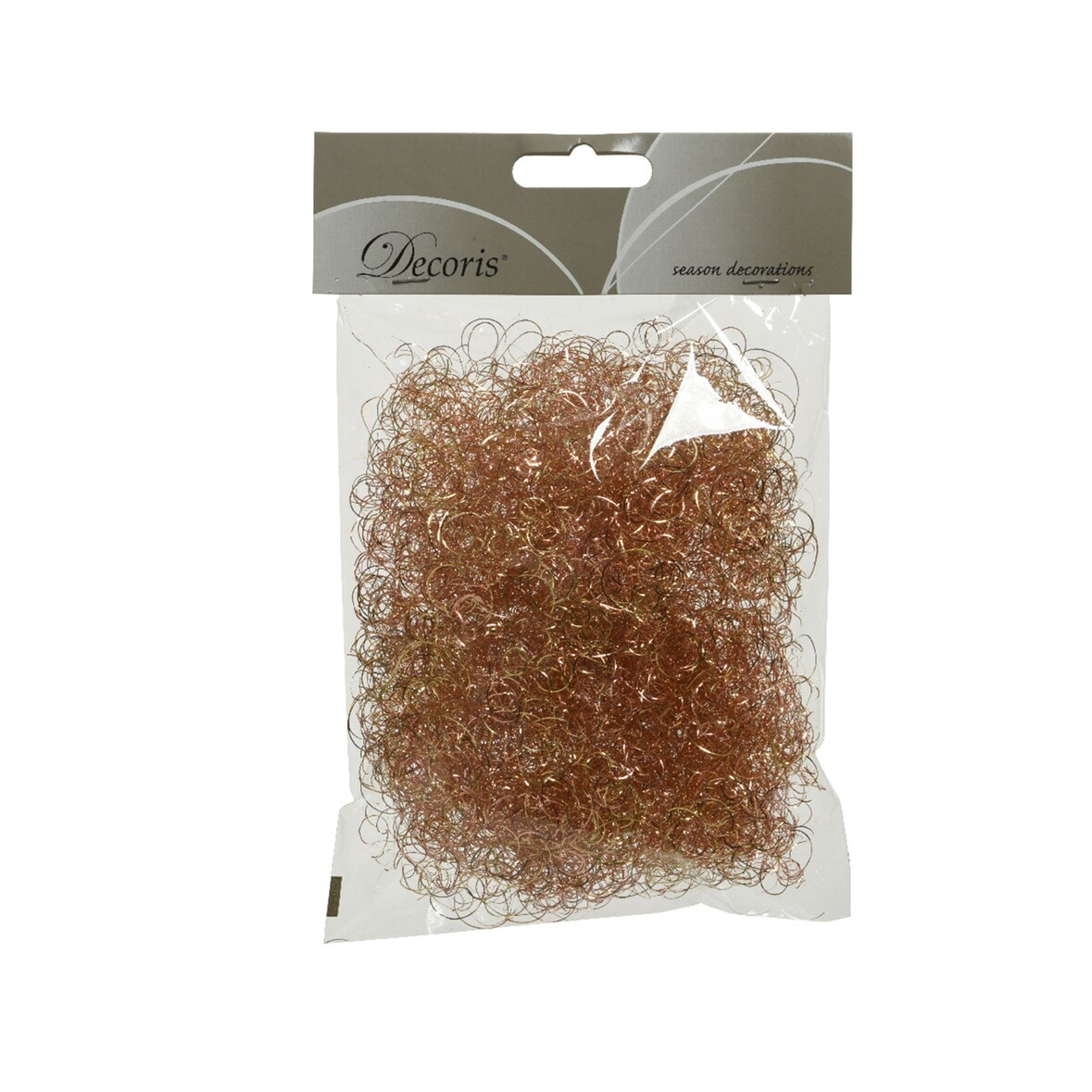 Engelshaar gelockt Metallic zum Basteln Weihnachtsdeko Christbaumschmuck Lametta