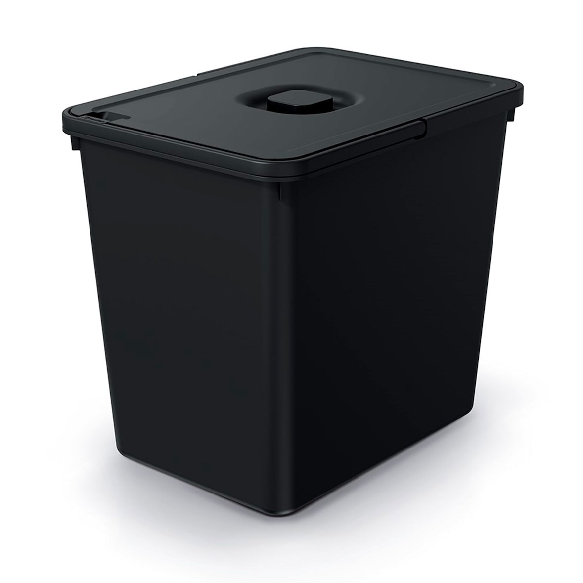 Keden Systema Cubo de Reciclaje 23L con Tapa en color Negro