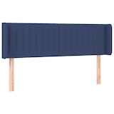 thumbnail of vidaXL LED Kopfteil Blau 147x16x78/88 cm Stoff
