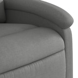 thumbnail of vidaXL Massagesessel Dunkelgrau Stoff