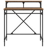 thumbnail of vidaXL Bureau Oud Hout 80 x 50 x 90 cm Bewerkt hout