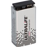 thumbnail of Ultralife U9VL-J-P 9V Block Power Cell Lithium Batterie 9V 1200mAh