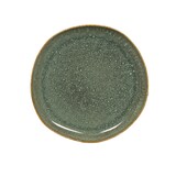 thumbnail of Assiette à dessert Silva 21 cm x6 -  Vert Rond Grès Table Passion 22.00x22.00 cm