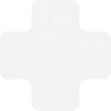 thumbnail of Stellplatzmarker WT-5210, X-Stück, Polyester, Weiß, 175x175 mm, 25 Stück/VE