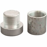 thumbnail of Anschlussstück, aus Stahl, inkl. Muffe, Größe silber, Anschluss 32 mm (1 1/4")