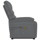 thumbnail of vidaXL Massagesessel mit Aufstehhilfe Anthrazit Kunstleder