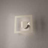 thumbnail of Applique Moderno Quadrato Gasoline 1 Luce In Metallo Sabbia