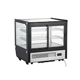 thumbnail of METRO Professional Vetrina refrigerata GCV1120R, acciaio inox / plastica / vetro, 70.2 x 56.8 x 68.6 cm, 120 L, raffreddamento a convezione, 2 ripiani