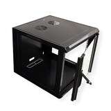 thumbnail of VALUE Wandbehuizing 6 HE (HxBxD) 368x570x450 mm, zwart