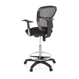 thumbnail of Taburete / silla de trabajo TOP WORK 108 tejido de malla negro hjh OFFICE