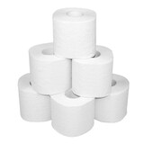thumbnail of Toilettenpapier Paperdi, hochweiß, 100 % Zellstoff, 3-lagig, 250 Blatt, 8x8=64 Rollen im Folienbeutel #ID8S250F8