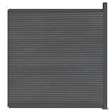 thumbnail of Panel de valla WPC gris 173x186 cm