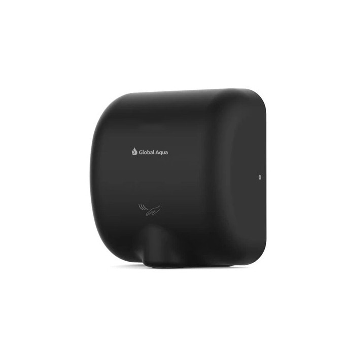 Secador de Mãos Global-Aqua eXtreme Black – 1300W, Secagem 7s, Sensor Automático, Alta Velocidade