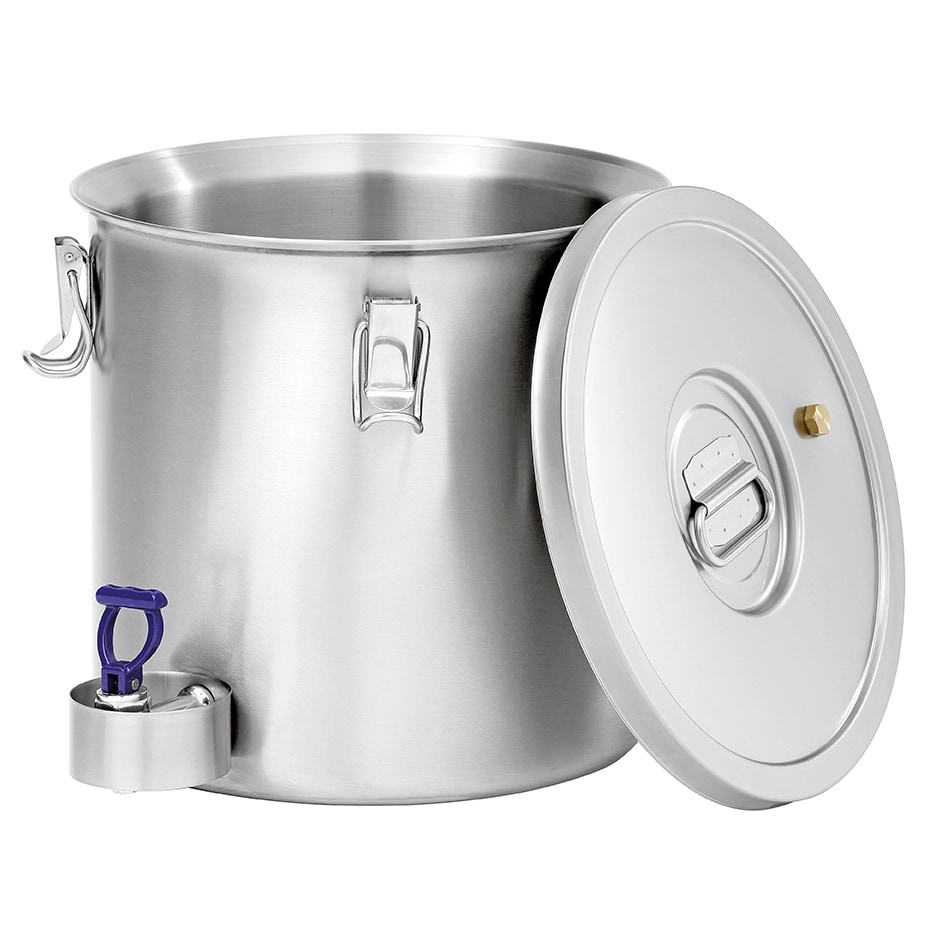 Contenedor isotérmico profesional CNS 18/10 con grifo - 20 L - Bartscher Bartscher