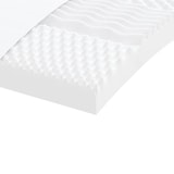 thumbnail of vidaXL Tagesbett Ausziehbar mit Matratze Hellgrau 80x200 cm Stoff