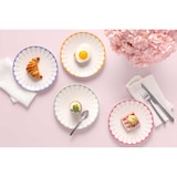 thumbnail of Villeroy & Boch Fleur Couleur Frühstücksteller-Set ø 21,2 cm 4-teilig
