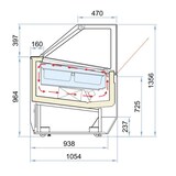 thumbnail of Combisteel Millennium 16 ijsvitrine met ventilatorkoeling en een inhoud van 870 liter.