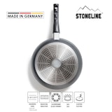 thumbnail of STONELINE® Bratpfanne 28 cm, Made in Germany mit abnehmbarem Griff, Induktion und antihaftbeschichtet