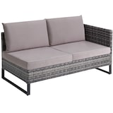 thumbnail of tectake Conjunto de ratán Ostuni  gris - 404301