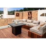 thumbnail of MF - Tavolo braciere da esterno a gas Square Table fino a 10 kW in acciaio zincato nero