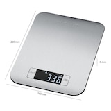 thumbnail of Profi Cook PC-KW 1061 K?chenwaage digital W?gebereich (max.)=5 kg Edelstahl, Schwarz 501061