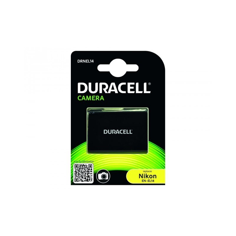 Duracell Li-Ion Akku 1100 mAh for Nikon EN-EL14 EN-EL1 1.300 7,4 V Lithium-Ionen