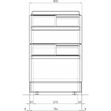 thumbnail of Iarp Vitrina horizontal puertas correderas, M B ICE, doble exposición, 800x793x1270 mm, 264 litros, negativa, 7L1 y temperaturas de -25°C a -18°C.