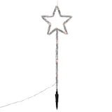 thumbnail of LED Gartenstecker Acryl Sterne 5 Leuchtsterne Außen Weihnachtsdeko