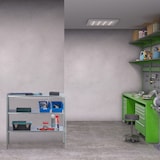 thumbnail of Relaxdays Schwerlastregal, Traglast 250 kg, 5 Ebenen, HxBxT: 185 x 100 x 30 cm, Keller & Garage, Stahl, verzinkt, silber