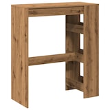thumbnail of Table de bar avec étagères chêne artisanal bois d'ingénierie Modèle Boréal Stella Plus