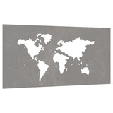 thumbnail of vidaXL Wanddecoratie tuin wereldkaartontwerp 105x55 cm cortenstaal