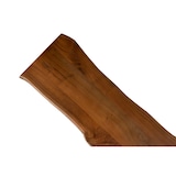 thumbnail of SAM® Sitzbank Baumkante 180 cm nussbaum massiv Akazie schwarz