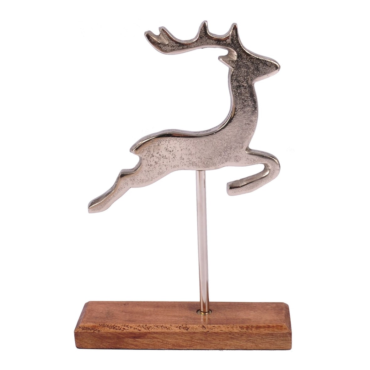 Deko-Hirsch 13x19cm Tierfigur Dekofigur Weihnachtsdeko Winterdeko Deko Rentier