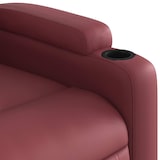 thumbnail of vidaXL Massagesessel Elektrisch Weinrot Kunstleder