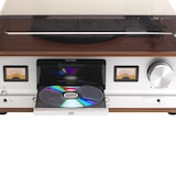 thumbnail of Denver MRD-52LW Light Wood – Retro Musikcenter mit DAB+, Bluetooth, VU-Metern & Plattenspieler