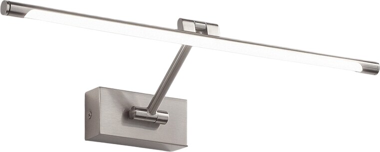 GAP 12W LED-Wandleuchte, 591 lm, 4000 K, verchromter Metallrahmen und Diffusor aus Kunststoff – Modernes Innendesign – Gea Luce