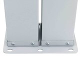 thumbnail of Toldo lateral retráctil rojo 160x600 cm