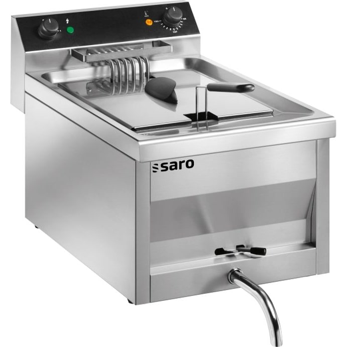 Saro Elektro Fritteuse 12 Liter - Tischmodell, 9kW, 400V