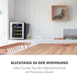 thumbnail of Klarstein Reserva 12 Uno Weinkühlschrank 12 Flaschen 31 Liter Edelstahl Edelstahl