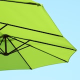 thumbnail of Outsunny Ombrellone da Giardino Doppio Apertura a Manovella Acciaio