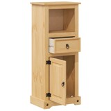 thumbnail of Helloshop26 - Badezimmerschrank Corona effiziente Aufbewahrung 45 x 33 x 110 cm Kiefernholz massiv honigfarben 02_0057602