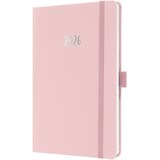 thumbnail of Wochenkalender Jolie ca. A5 Hardcover soft pink 2026.