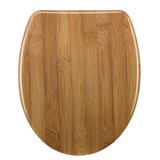 thumbnail of WC Sitz Toilettendeckel Bambus - Duroplast - Doppelte Absenkautomatik