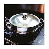thumbnail of BAUMALU wok & wok vapeur 2 en 1 32cm en inox 343832