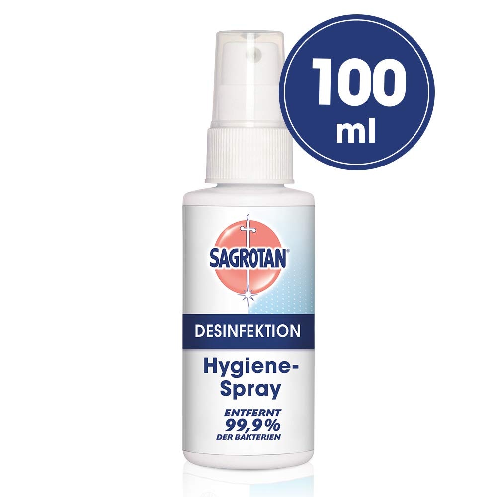 Sagrotan Pumpspray Desinfektionspray Desinfektion gegen Bakterien Hygiene 100ml